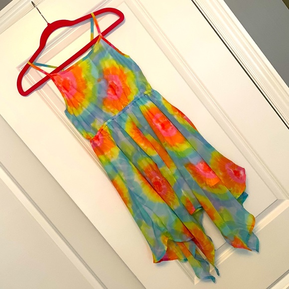 Childrens Place Tie Dye Dress - Picture 1 of 5